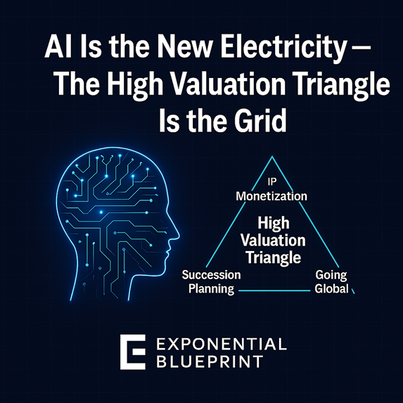 AI Is the New Electricity — The High Valuation Triangle Is the Grid